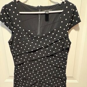 White House | Black Market Polka Dot Dress